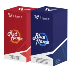 Red-flame-blue-flame